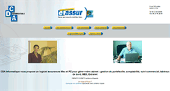Desktop Screenshot of cda-informatique.fr